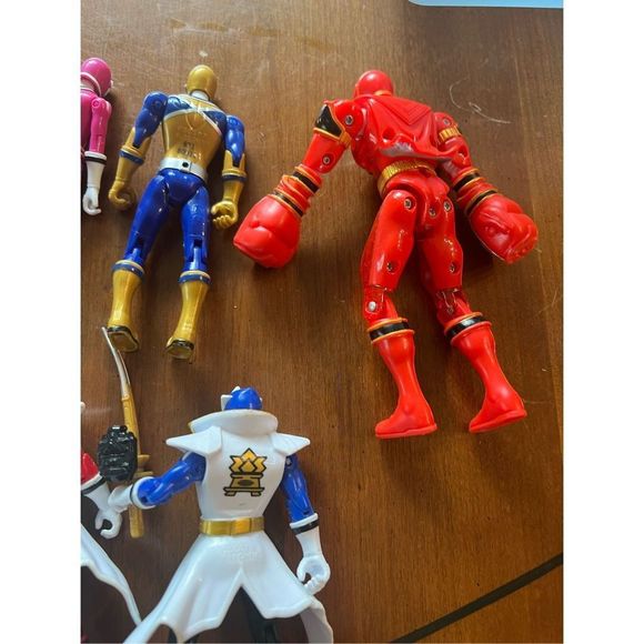 Lot of power ranger toys